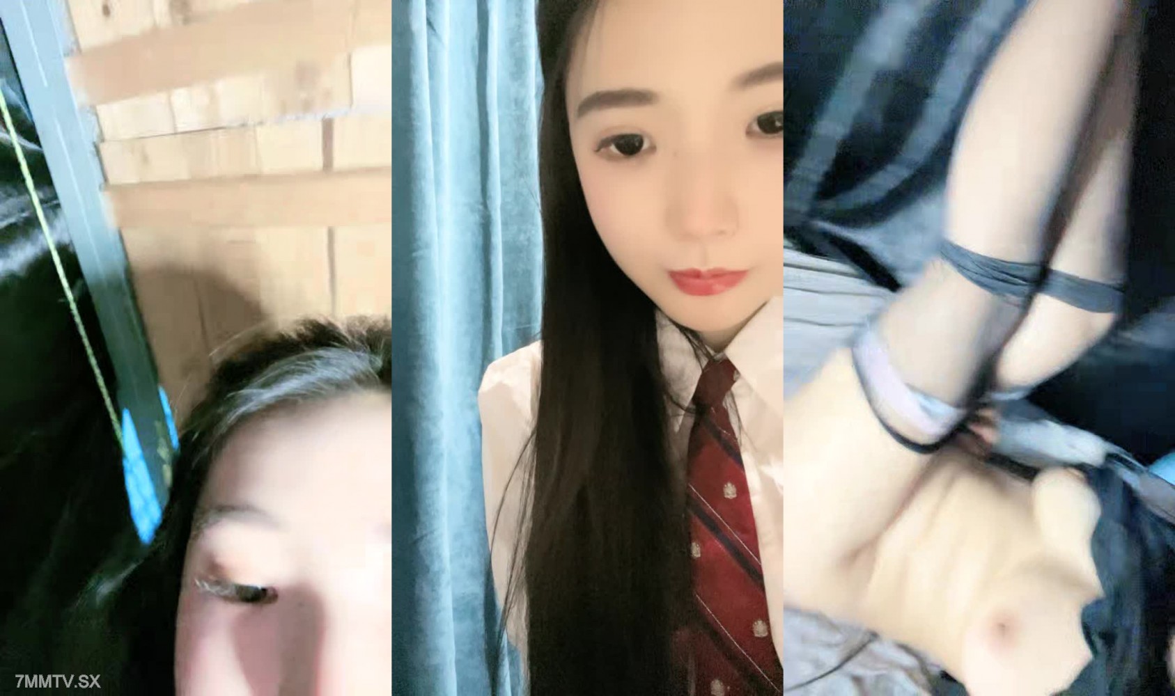 大二学生妹！美女宿舍玩诱惑！超棒身材大奶肥穴，难得一见一线天馒头B，怼在镜头前，堪称极品