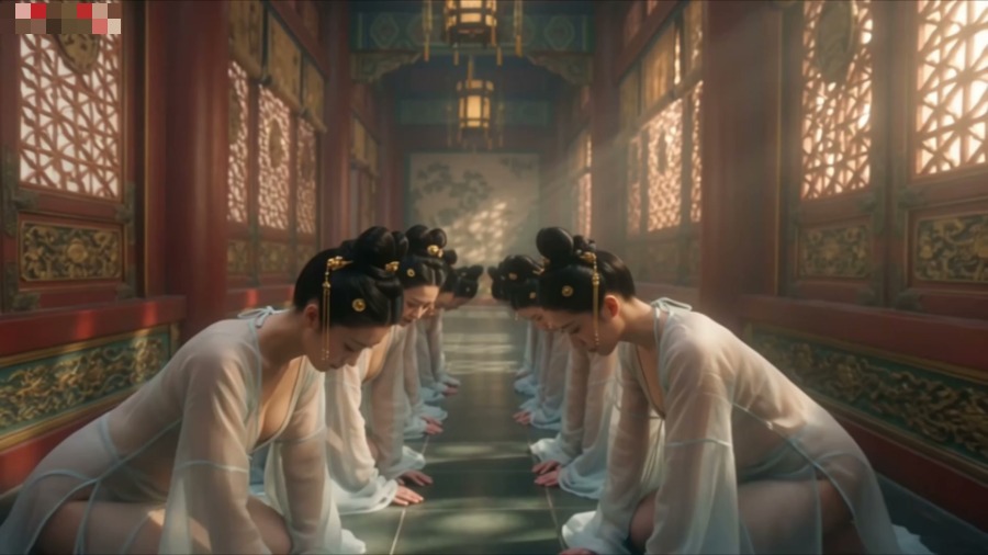 【AI明星短剧】刘浩存《淫乱后宫》带你体验陛下的快乐，第一人称视角